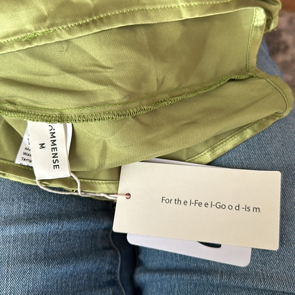 Floral Satin Short Dress - Picture 4 of 4